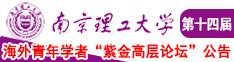 老太操逼视频南京理工大学第十四届海外青年学者紫金论坛诚邀海内外英才！